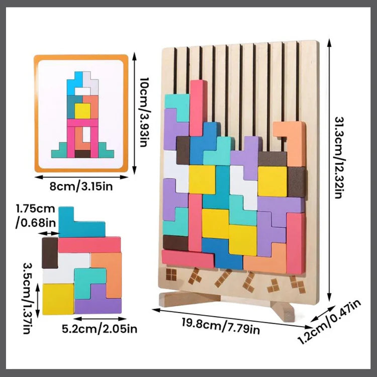 Montaplay – Puzzle Évolutif en Bois