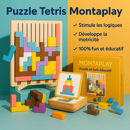 Montaplay – Puzzle Évolutif en Bois