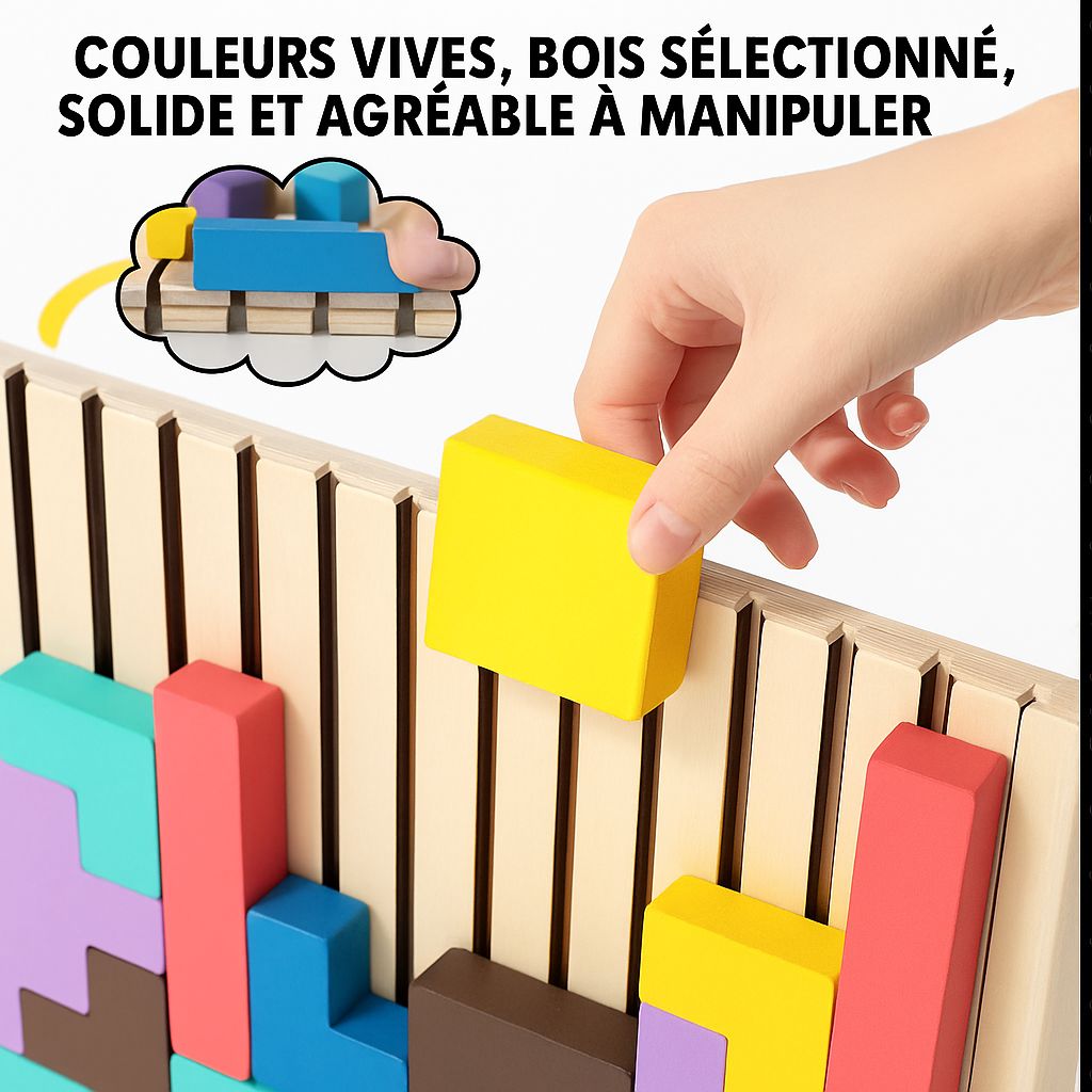Montaplay – Puzzle Évolutif en Bois
